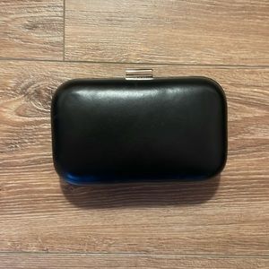 & Other Stories Leather Clutch
